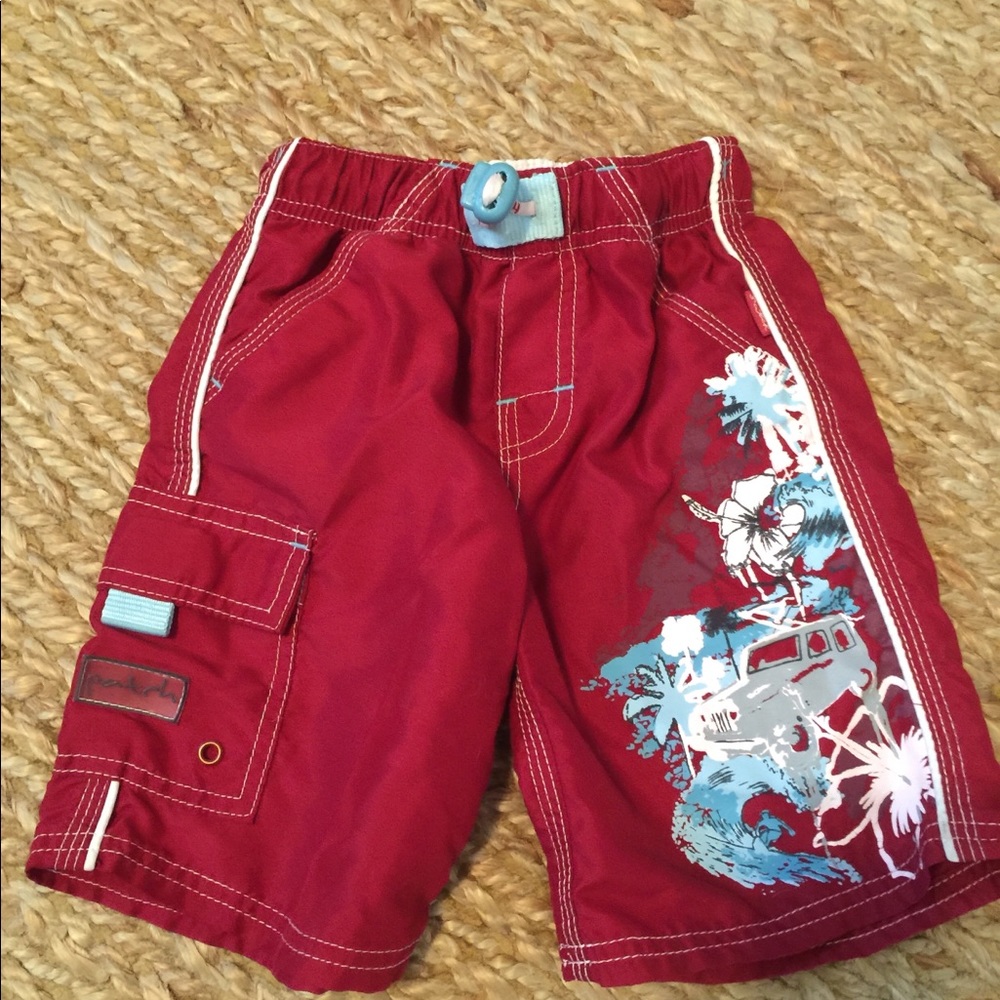 Boys Pumpkin Patch Swim Trunks